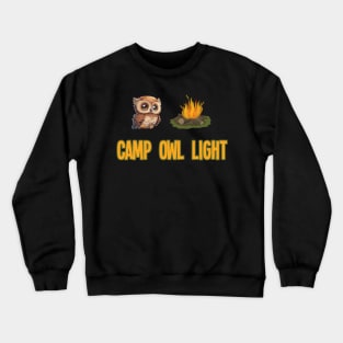 Owl Light Counselor Crewneck Sweatshirt